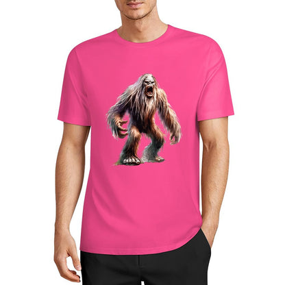 Bigfoot - Sasquatch Scary Short Sleeve Cotton T-Shirt