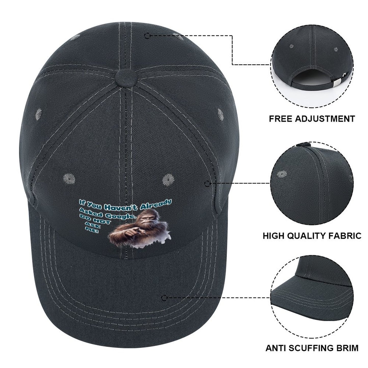 Bigfoot / Sasquatch “If you haven't..", Baseball Cap – 8 Colors
