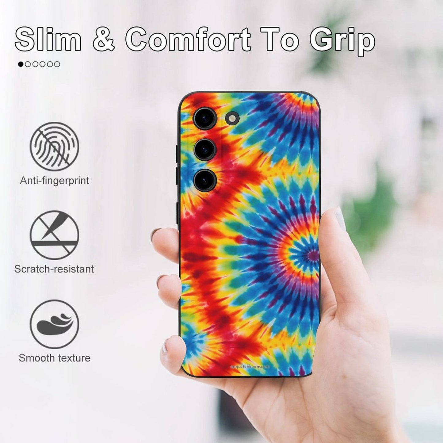 19 Tie Dye Designs, Samsung S23 Series TPU Cell Phone Case