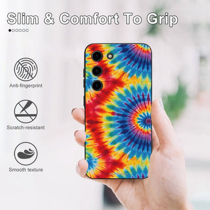 19 Tie Dye Designs, Samsung S23 Series TPU Cell Phone Case