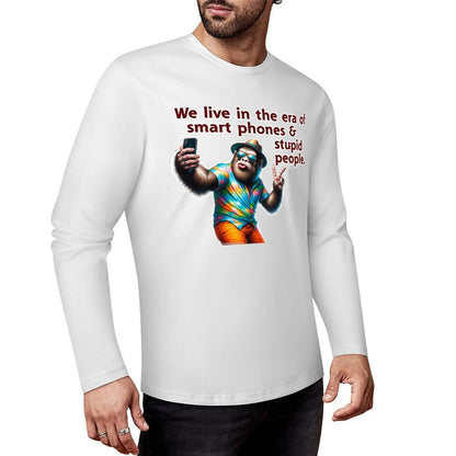 Bigfoot / Sasquatch "We Live in an Era...", Cotton Unisex Long Sleeve T-shirt