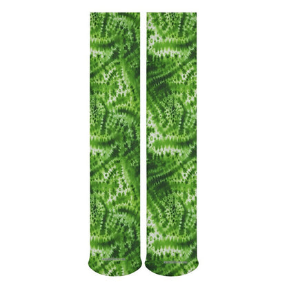 19 Tie Dye Designs, 15.5 Inch Tube Socks