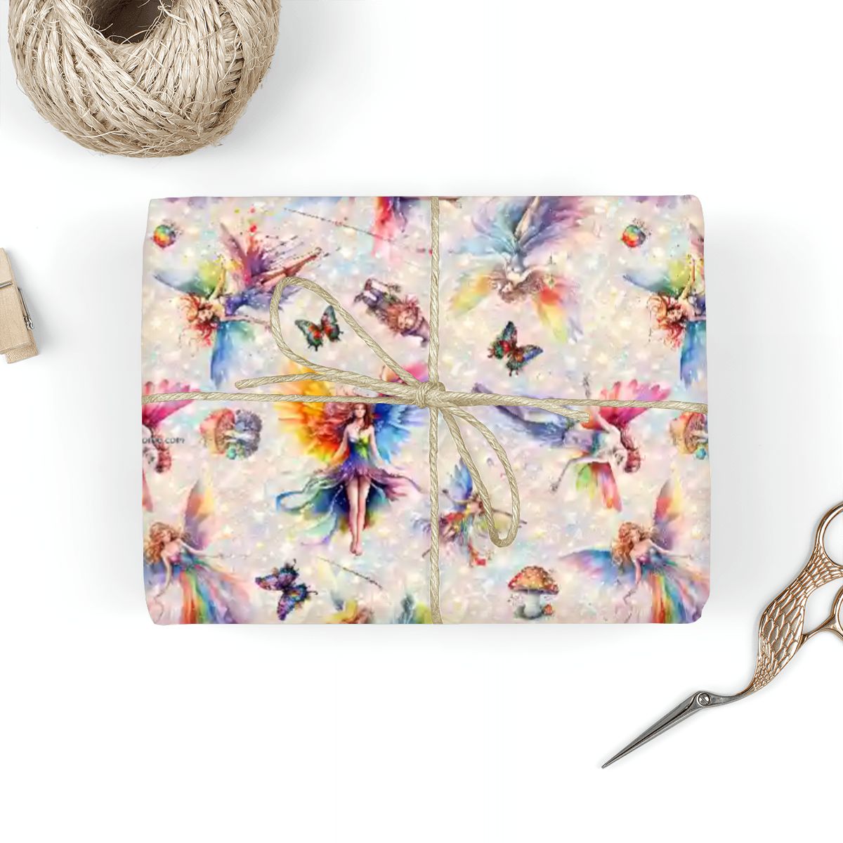 6 Faire Designs, 3 Pack Gift Wrapping Paper Sheets