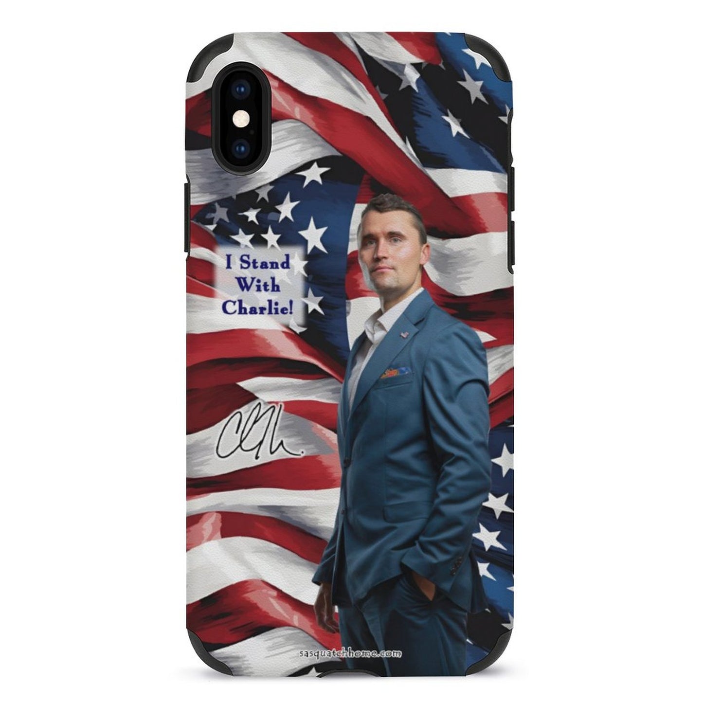 Charlie Kirk Memorial, Microfiber iPhone Case for iPhone 11 Series