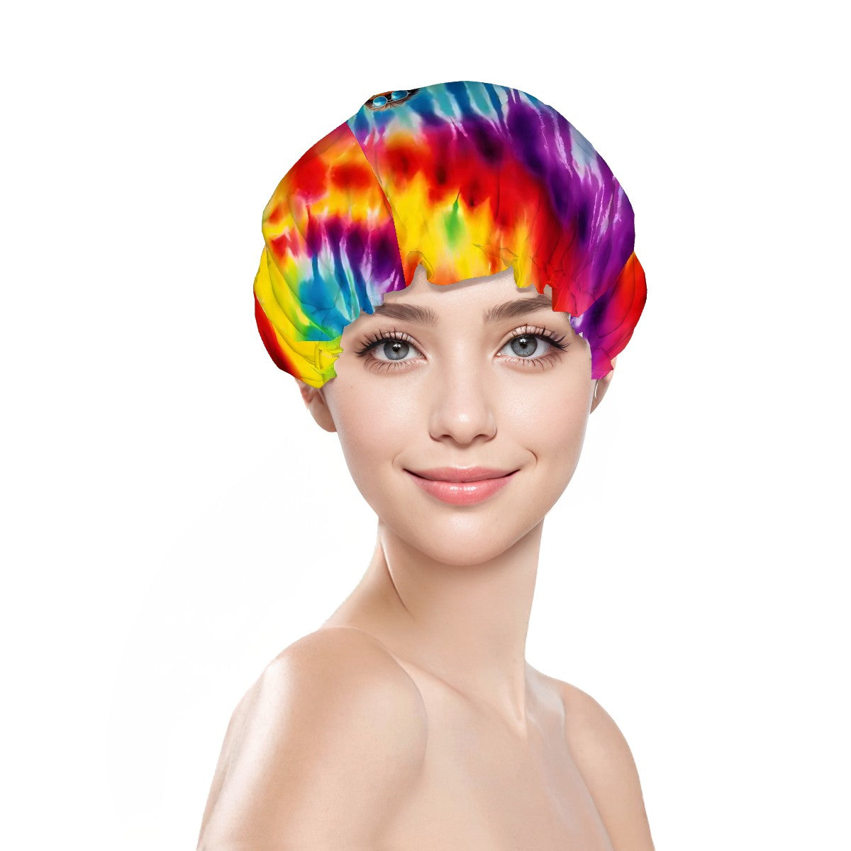 Yoga Bigfoot / Sasquatch, Reusable Shower Cap