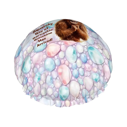 Bigfoot / Sasquatch "Good Morning..", Reusable Shower Cap