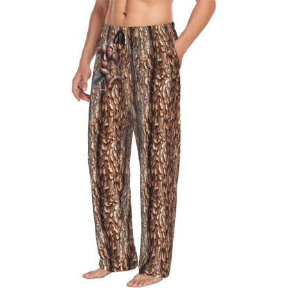 Bigfoot / Sasquatch Men’s Polyester, Drawstring, Pajama Pants