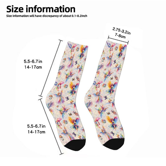 6 Fairy Designs, Children’s Polyester Socks