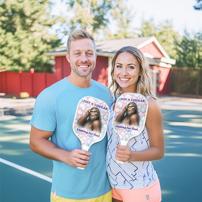 "Just a Cougar" Pickleball Paddle