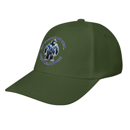 Bigfoot / Sasquatch “Just because..", Baseball Cap – 8 Colors