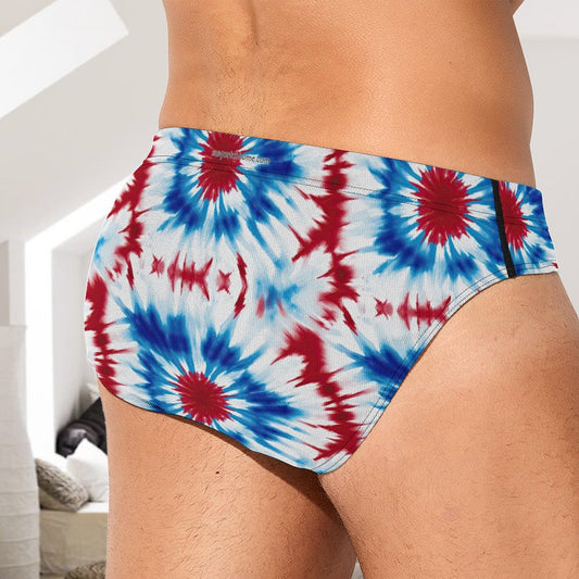 19 Tie Dye Designs, Men’s Silk Briefs Underwear