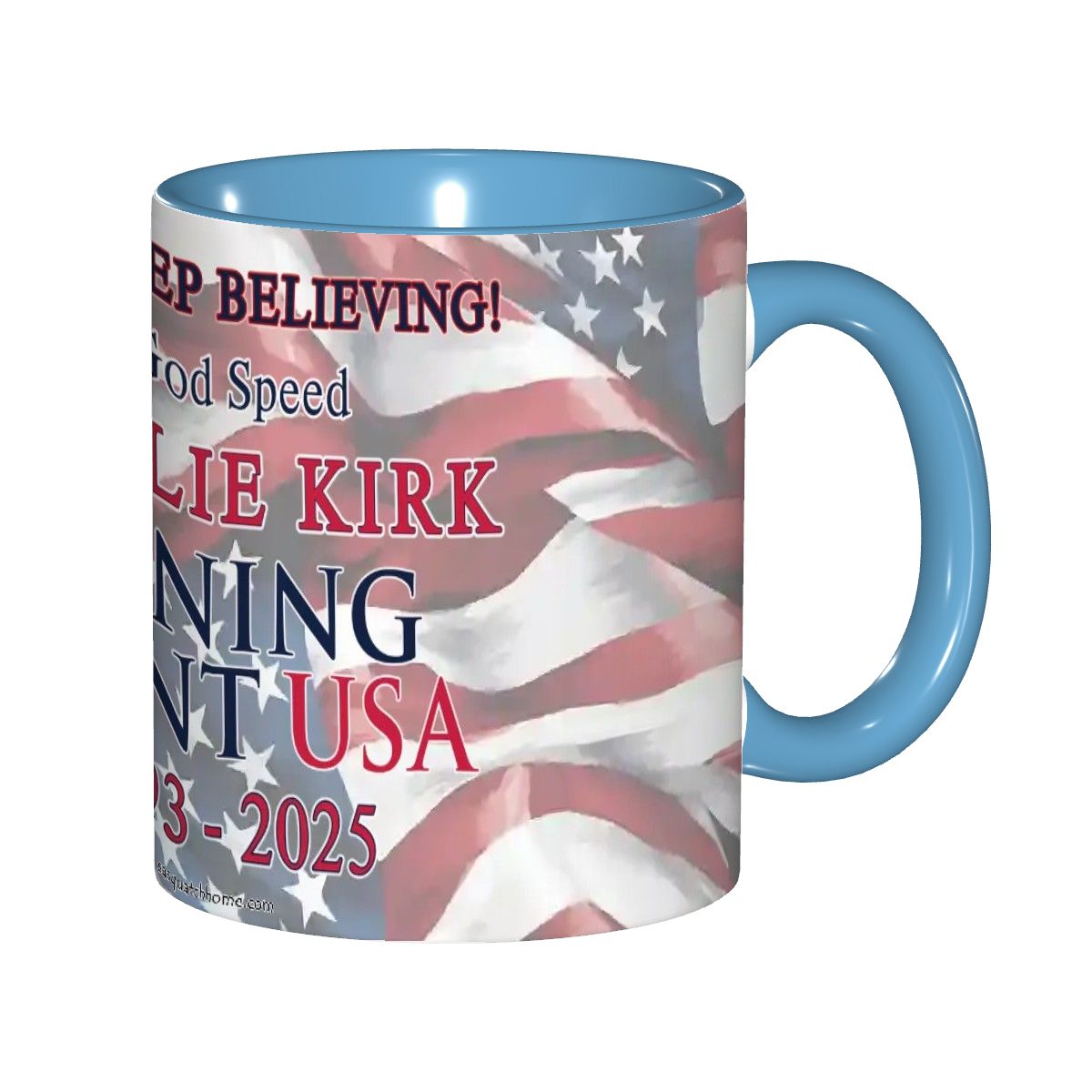 Charlie Kirk Memorial, Standard Colorful Coffee Mug (11oz) (Made in USA)