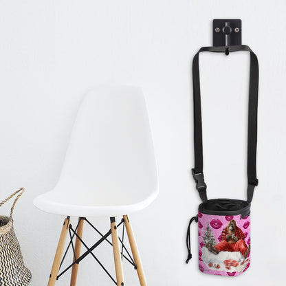 Bigfoot Sasquatch Valentine, Love, Pet Toy & Treat Pouch / Purse