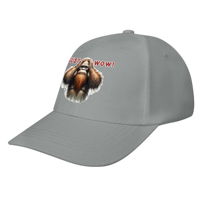 Bigfoot / Sasquatch “Just wow", Baseball Cap – 8 Colors
