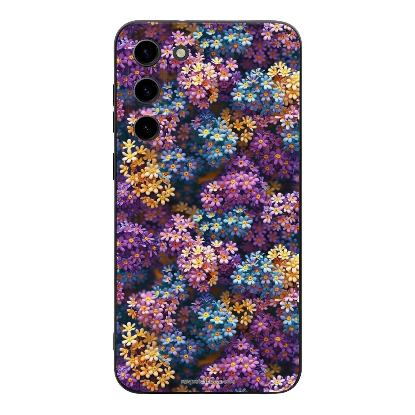 10 Flower Designs, Samsung S23 Series TPU Cell Phone Case