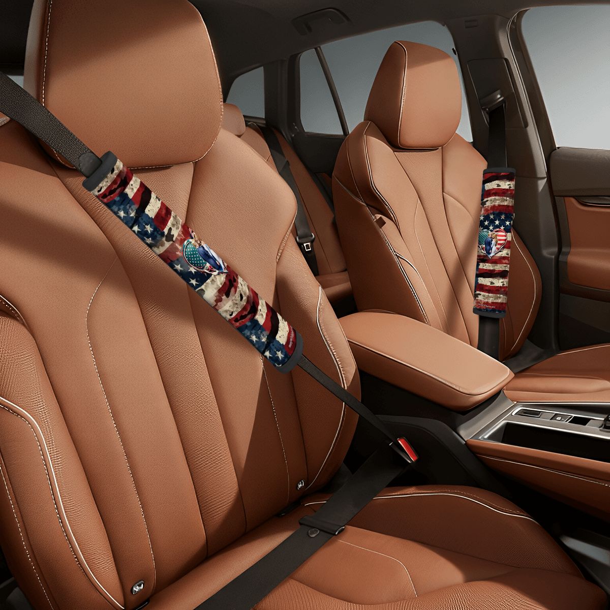 Donald & Melania Trump, Seat Belt Cover Pad For Adults 2 Pcs