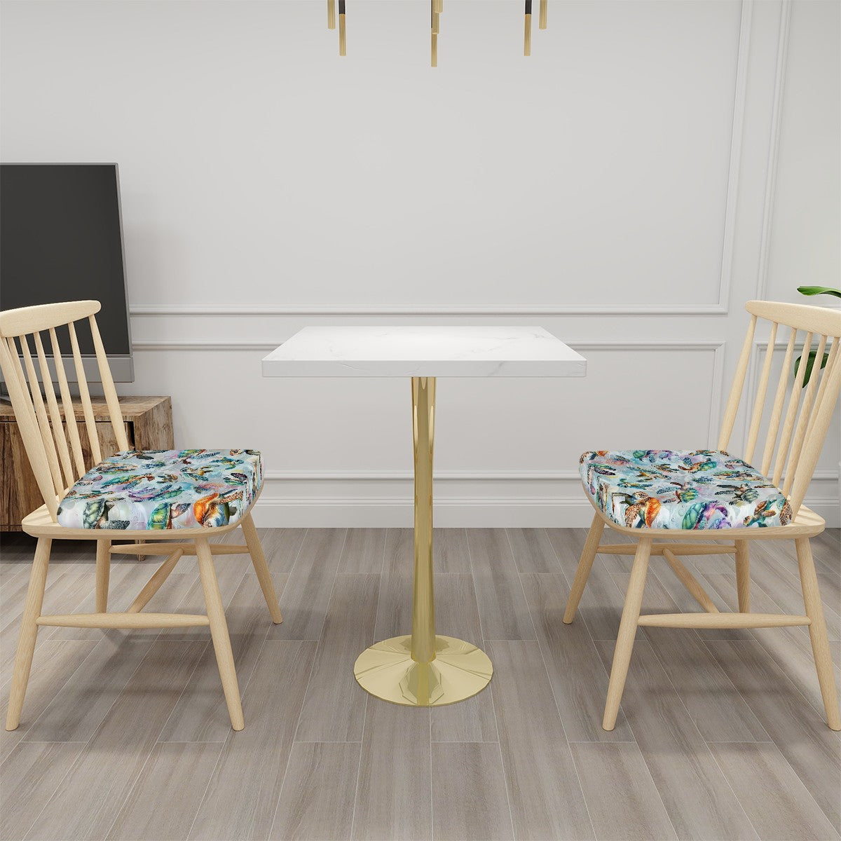 Animal Themed Square Chair Seat Covers, 10 Designs