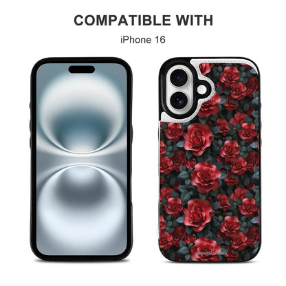10 Beautiful Flower Designs, iPhone 16 Faux Leather Wallet Case