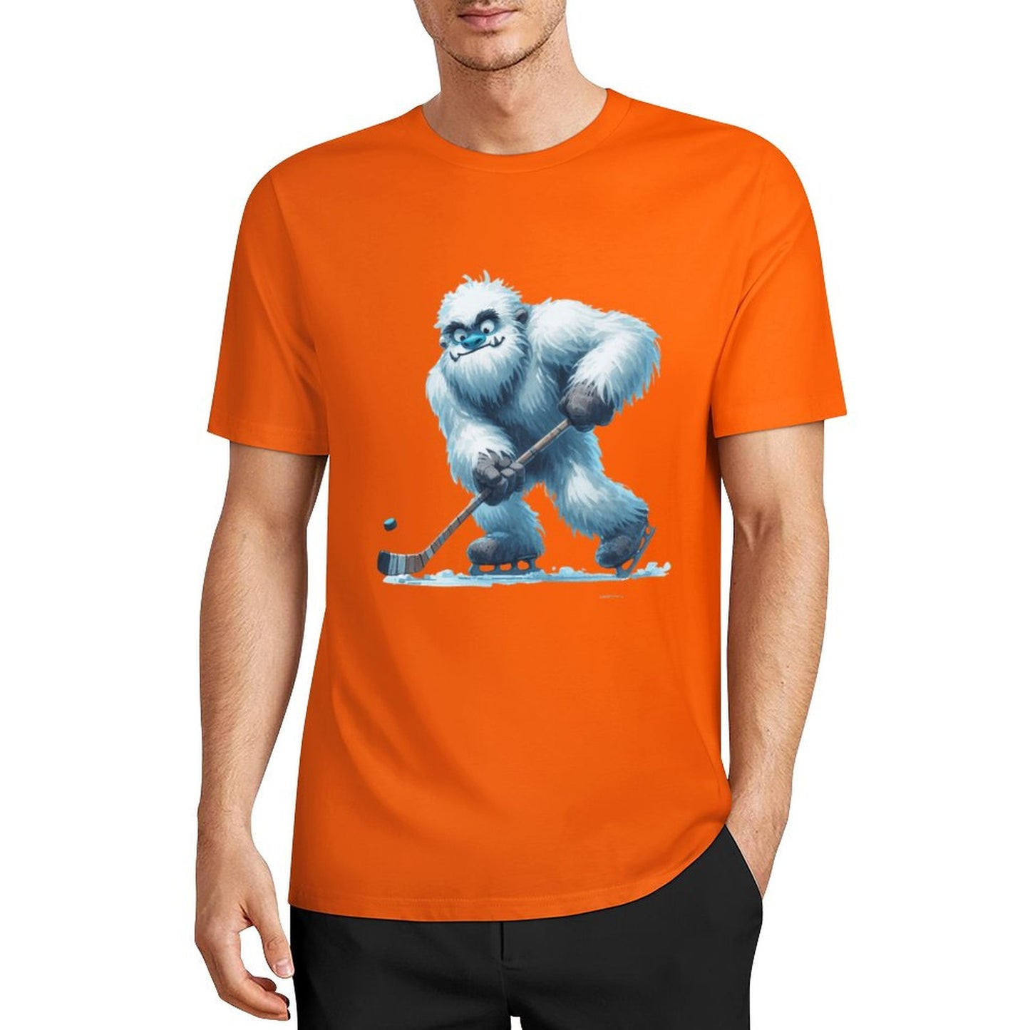 Bigfoot - Sasquatch Short Sleeve Cotton T-Shirt