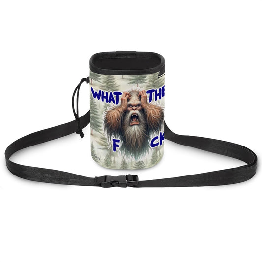 WTF Bigfoot, Sasquatch Pet Toy & Treat Pouch / Purse