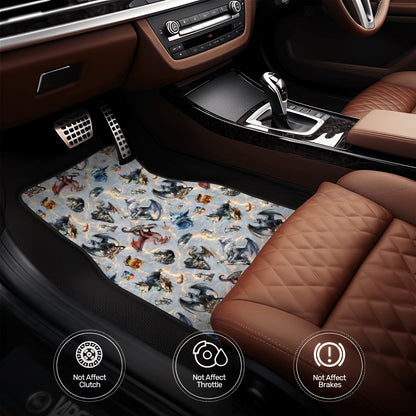 20 Misc Designs, 4 Piece Auto Floor Mats