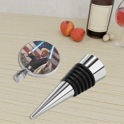 Donald Trump Jedi, Light Saber, Wine Bottle Stopper