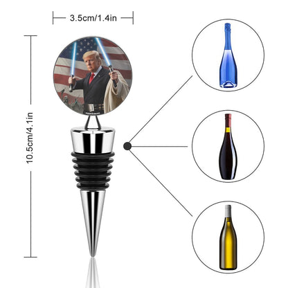 Donald Trump Jedi, Light Saber, Wine Bottle Stopper