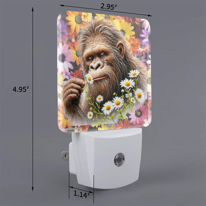 Peaceful Bigfoot / Sasquatch Night Lights