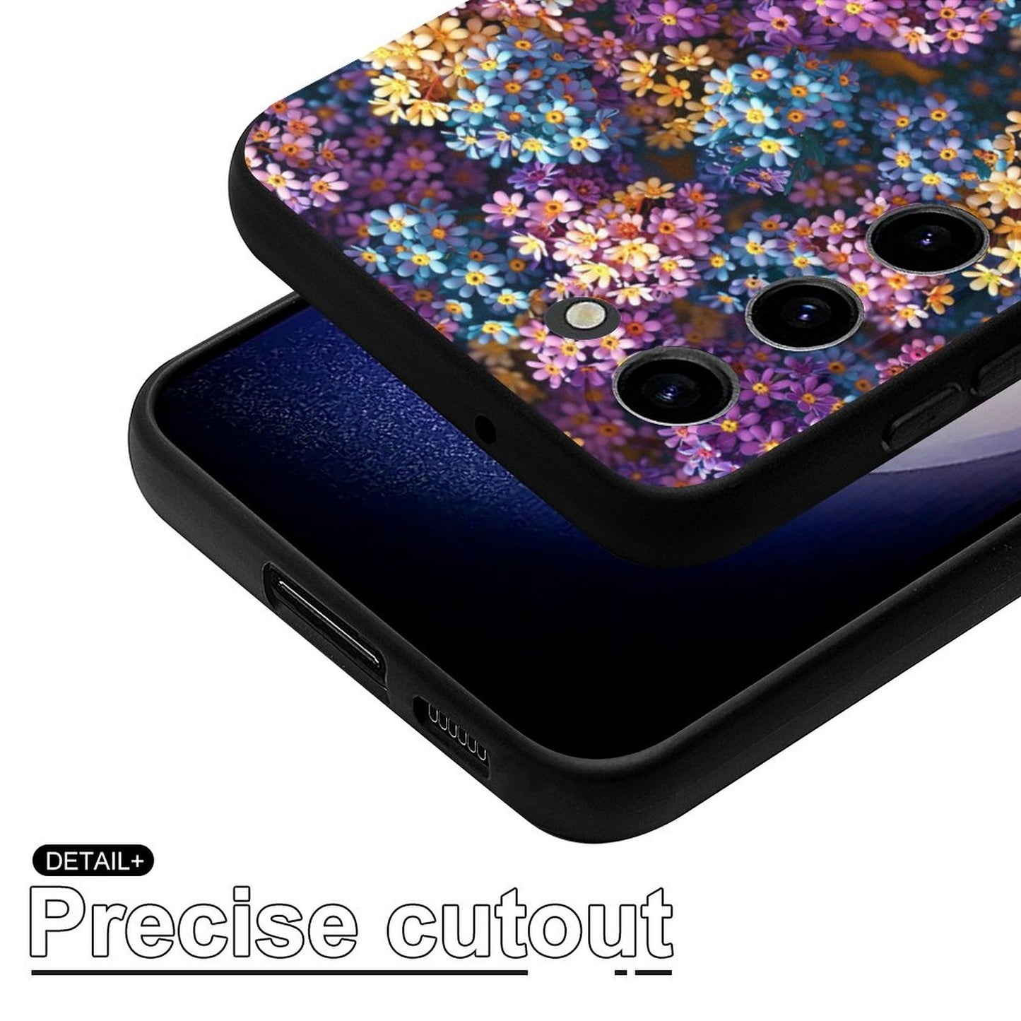 10 Flower Designs, Samsung S23 Series TPU Cell Phone Case