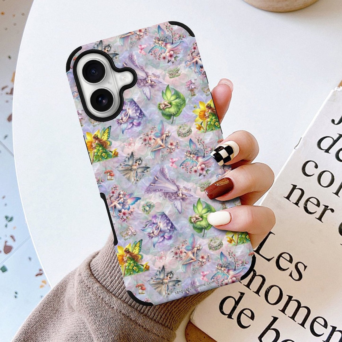 6 Fairy Designs, Microfiber iPhone 16 Cases