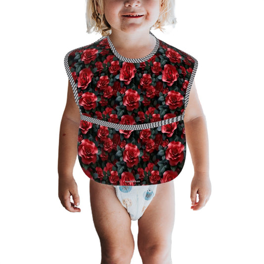 10 Flower Designs, Baby Bibs Customized Services