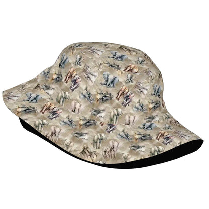 10 Animal Designs, Adult Bucket Hat