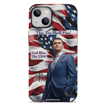 Charlie Kirk Memorial, Microfiber iPhone 13 Cases