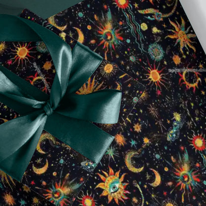 Astrology, 3 Pack Gift Wrapping Paper Sheets