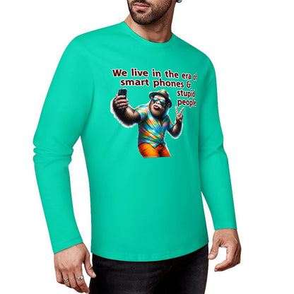 Bigfoot / Sasquatch "We Live in an Era...", Cotton Unisex Long Sleeve T-shirt