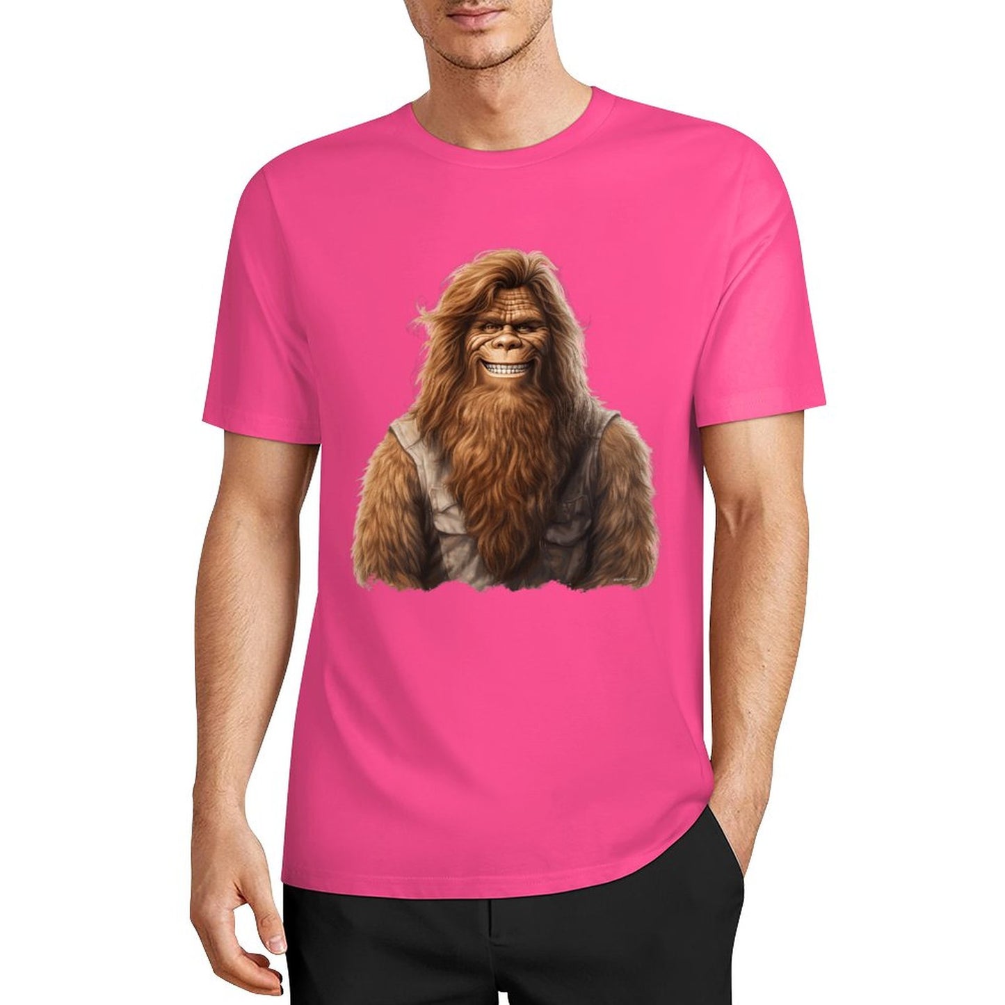 Bigfoot - Sasquatch Hillbillie Short Sleeve Cotton T-Shirt