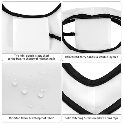 12 Galaxy Outer Space Designs, Reusable Folding Bag