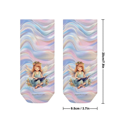 Fairy, 8” Poly Ankle Socks
