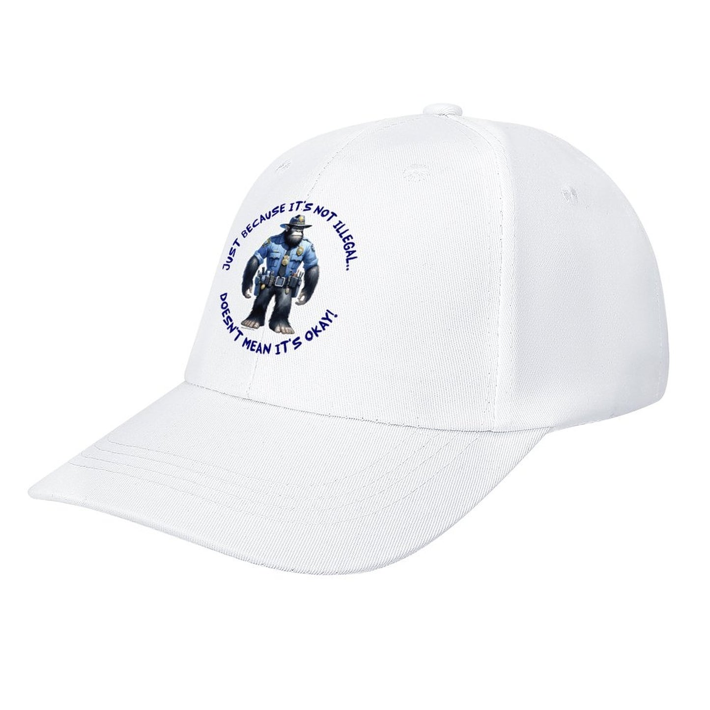 Bigfoot / Sasquatch “Just because..", Baseball Cap – 8 Colors