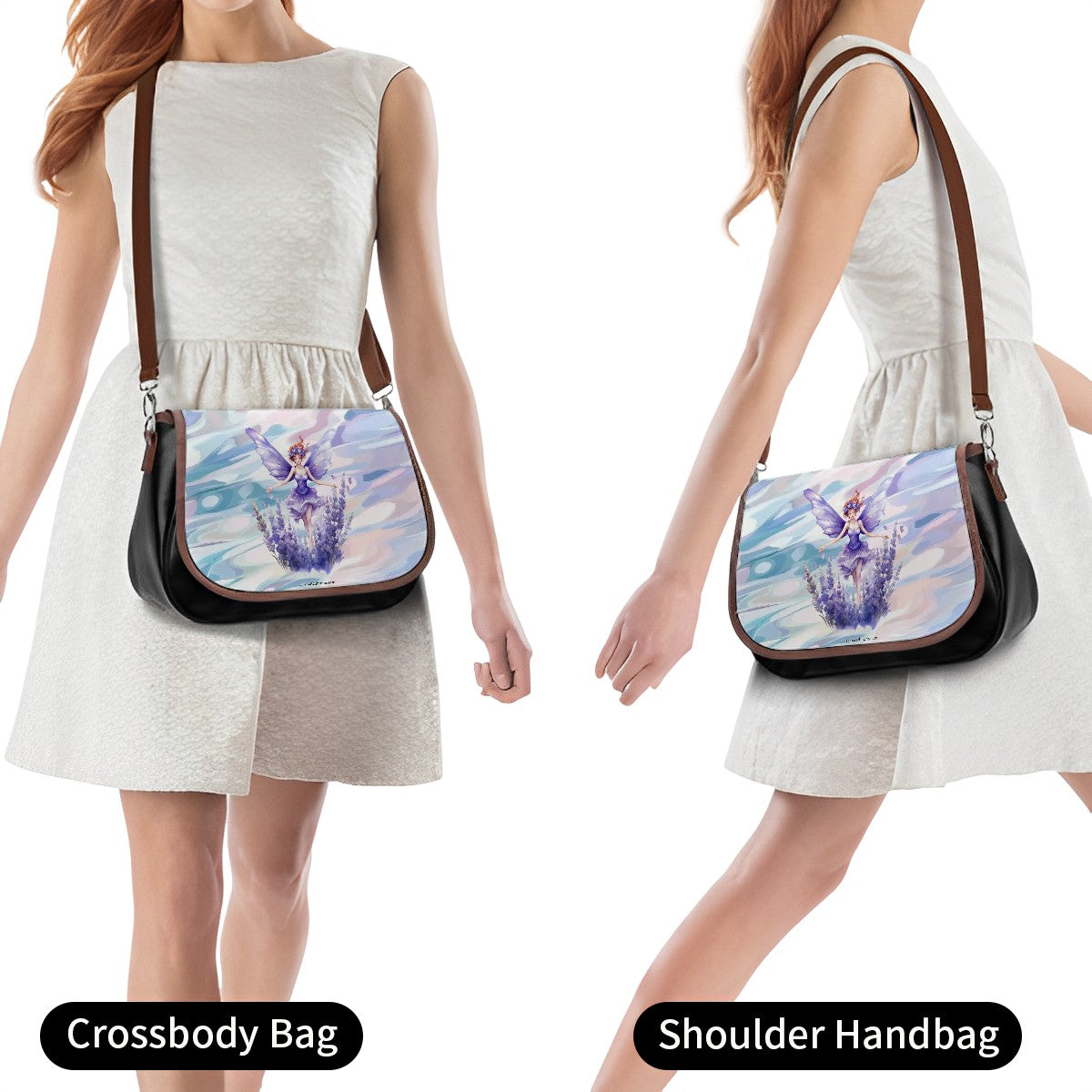 Fairy, Leather Shoulder Bag / Purse
