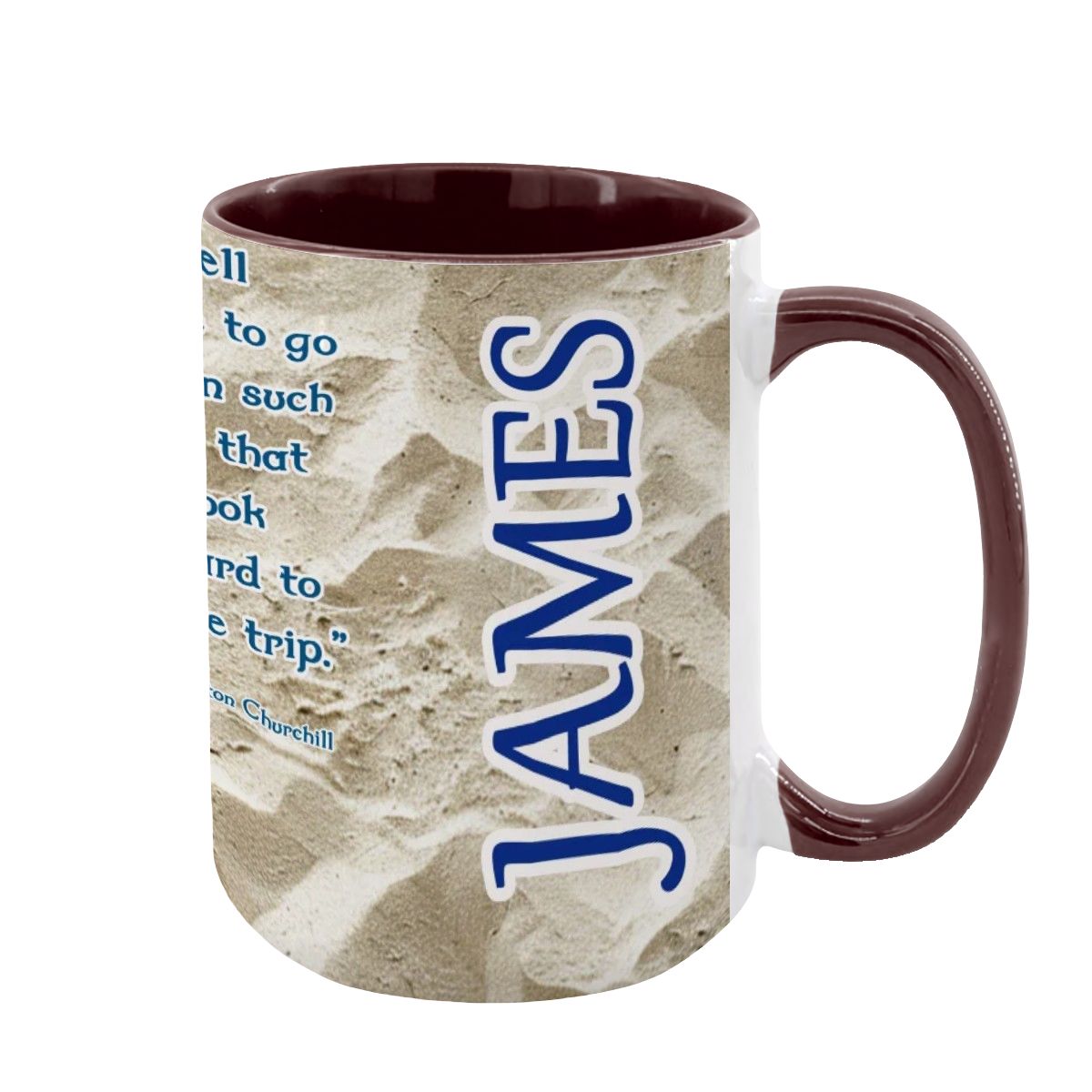 Sarcastic Sasquatch "Tact is the..", Large 15 Ounce Colorful Mugs – Made In USA