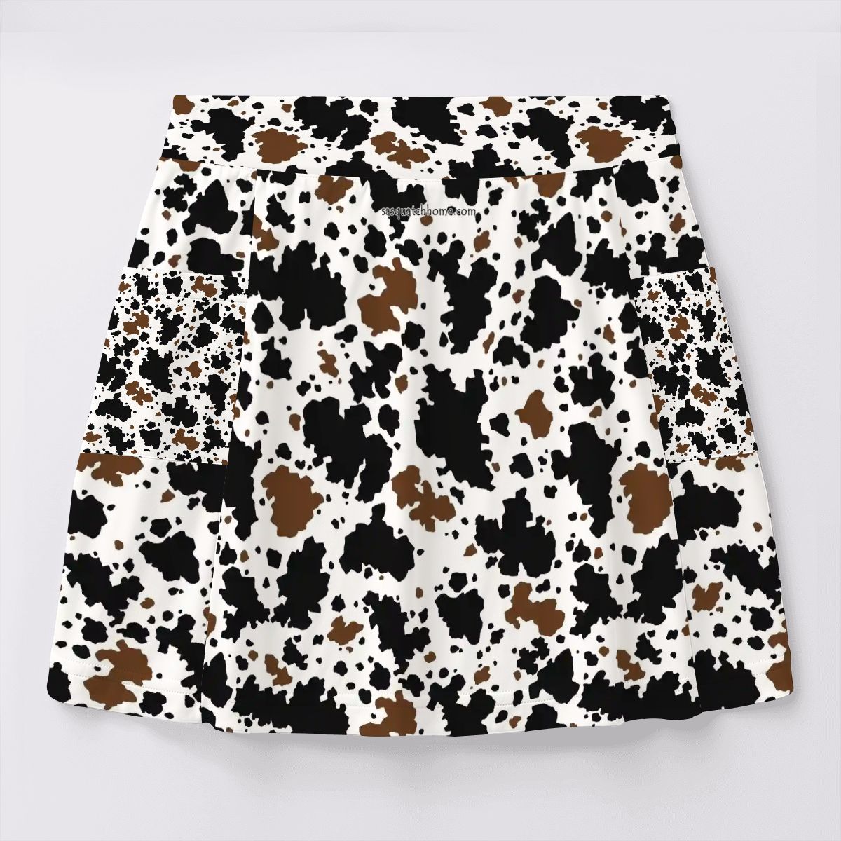 Cow Hide, Women’s Milk Silk Sports Skorts with Pockets