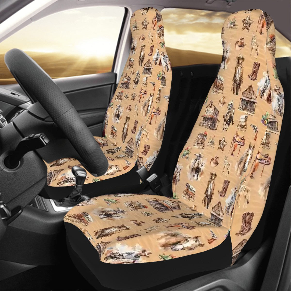 20 Misc Designs, Set of 2 Front Auto Seat Cover
