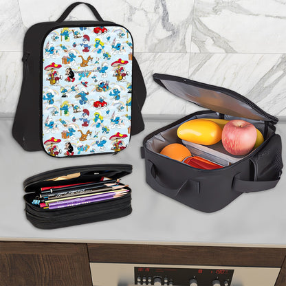 20 Misc Designs, 3 Piece Bag Set – Oxford Backpack, Lunch Bag, Pencil Pouch