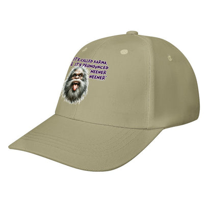 Bigfoot, Sasquatch “It's called karma..", Baseball Cap – 8 Colors