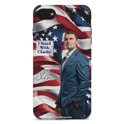Charlie Kirk Memorial, Microfiber iPhone Case for iPhone 11 Series