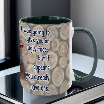 Sarcastic Sasquatch "I was going to..", Large 15 Ounce Colorful Mugs – Made In USA