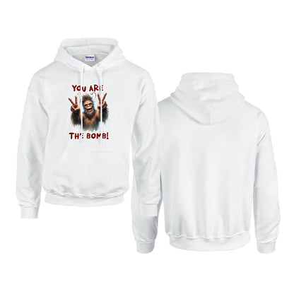 Sasquatch, Bigfoot Design, Gildan 18500 Poly-Cotton Hoodie
