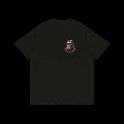 Sarcastic Sasquatch Short Sleeve 100% Cotton T-shirt- Double Sided