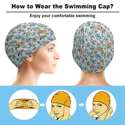 10 Animal Designs, Adult Swimming Cap
